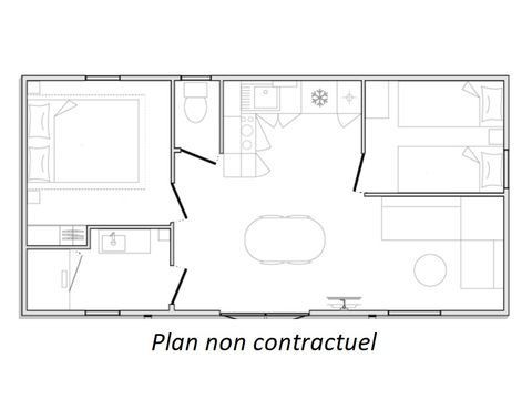 MOBILE HOME 4 people - Pacific