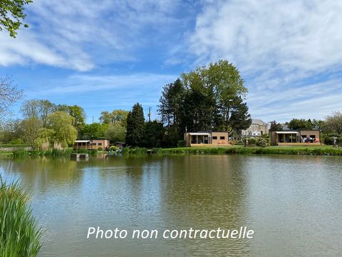 MOBILE HOME 6 people - Mobile home Taos 40m² (3 bedrooms 2 bathrooms) + terrace by the pond