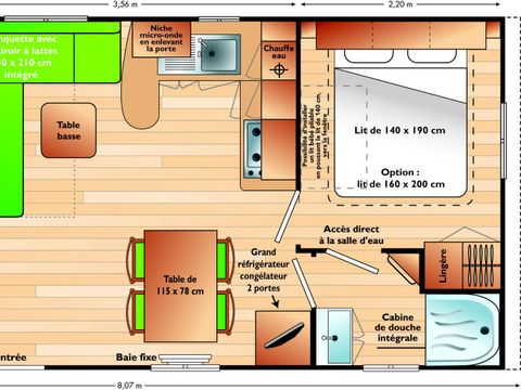 MOBILE HOME 4 people - Cottage