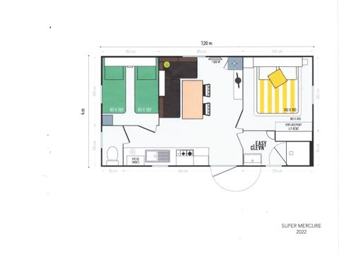 MOBILE HOME 4 people - New Cottage