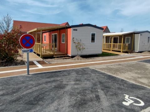 MOBILHOME 4 personnes - 2 Chambres PMR (Personne à Mobilité Réduite)