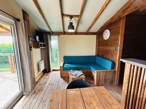 MOBILE HOME 7 people - ECO LODGE 2 bedrooms sleeps 7 one double bed and 2 single beds and 1 bridge bed