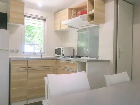 MOBILE HOME 6 people - Standard 29m² - 3 bedrooms + terrace + TV
