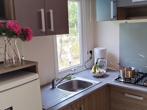 MOBILE HOME 6 people - Mobil home Standard 29m² (3bed - 6pers.) + Terrace + TV + air conditioning