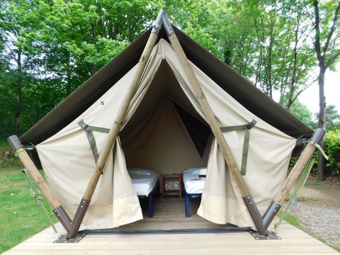 TENT 2 people - Stilt tent Moorea 1 bedroom