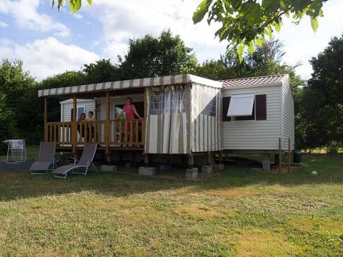 MOBILE HOME 6 people - 2 BATHROOMS COVERED TERRACE