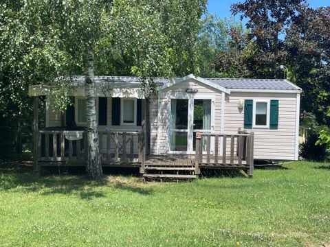 MOBILHOME 6 personnes - IRM 3 chambres avec terrasse semi couverte