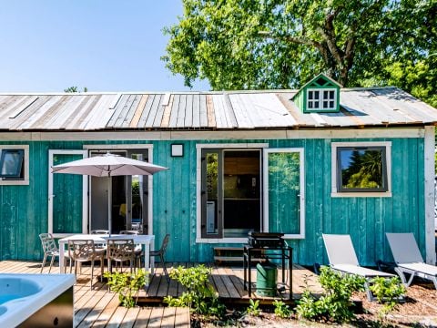 MOBILE HOME 6 people - Cabane pêcheur Premium 4 Rooms 6 Persons Air-conditioned + TV