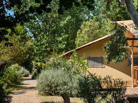 TENTE TOILE ET BOIS 5 personnes - POPULONIA