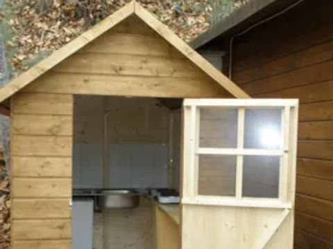 CHALET 2 people - VELETA wooden hut with kitchen