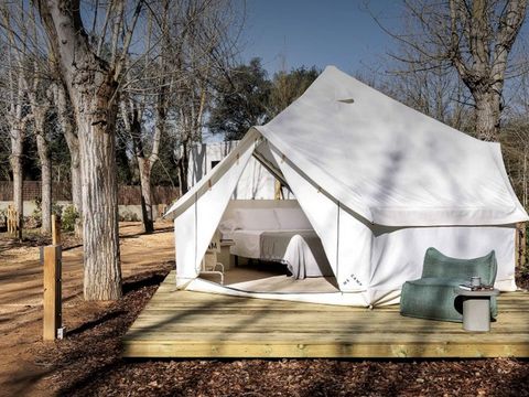 TENTE TOILE ET BOIS 3 personnes - Bell Tent