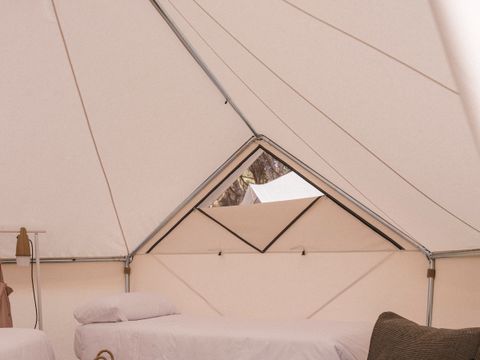 TENTE TOILE ET BOIS 4 personnes - Bell Tent Plus