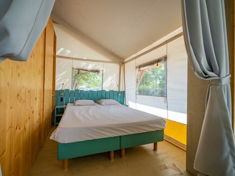 CANVAS AND WOOD TENT 6 people - Safari | 2 Bedrooms | 4/6 People | 1 Bathroom