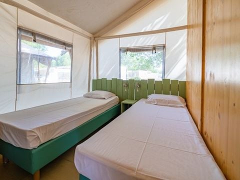 CANVAS AND WOOD TENT 6 people - Safari | 2 Bedrooms | 4/6 People | 1 Bathroom