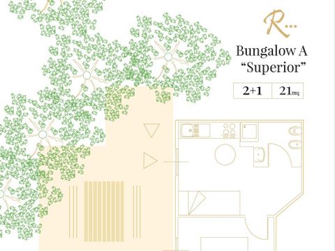 BUNGALOW 3 people - A Superior