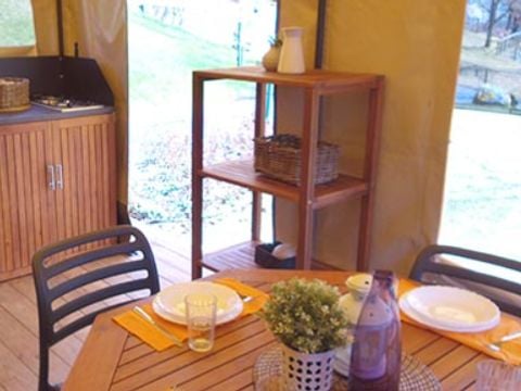 BUNGALOW TOILÉ 6 personnes - Hypitipy 23m² - 2 chambres - sans sanitaires