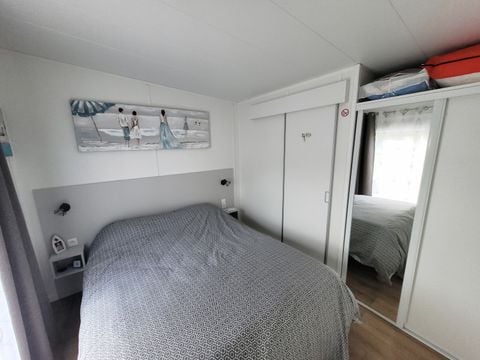 MOBILHOME 6 personnes - ECOLODGE FAMILIAL (DF14) 3ch - 2SDB- PISCINE/JACUZZI- WIFI, CLIM