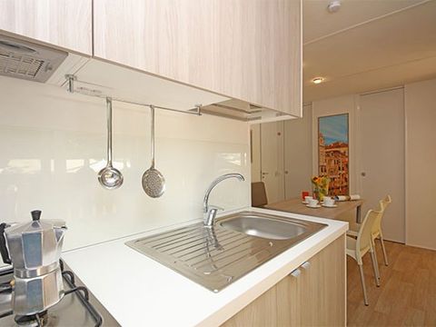 MOBILE HOME 4 people - Comfort XL | 2 Bedrooms | 4 Pers | Raised terrace | Air conditioning