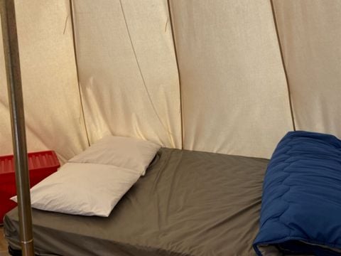 TENTE TOILE ET BOIS 4 personnes - Tipi Indiana