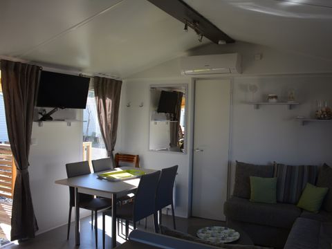 MOBILE HOME 8 people - Mobile-home 003 (3 bedrooms, 2 shower rooms) - Air conditioning, TV, Dishwasher, Washing machine - Terrace