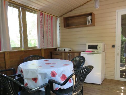 MOBILE HOME 5 people - Vacancial mobile home - without sanitary facilities bunk bed