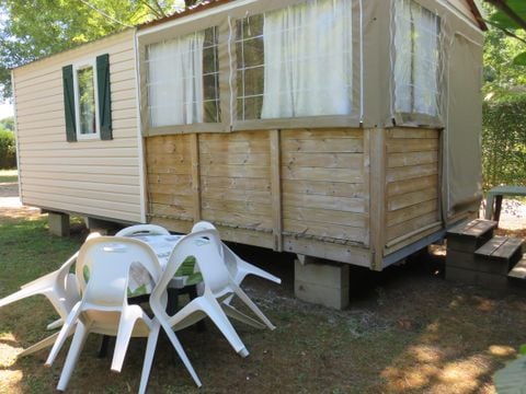 MOBILE HOME 5 people - Vacancial mobile home - without sanitary facilities bunk bed