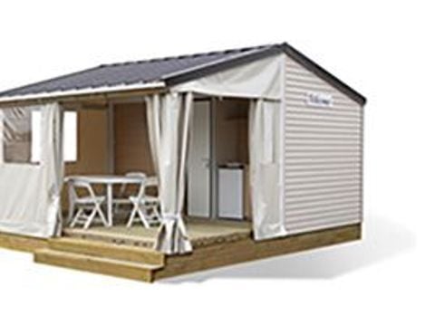 MOBILE HOME 5 people - Cabane TITHOME ( TERRASSE BACHE ) without sanitary facilities bunk bed