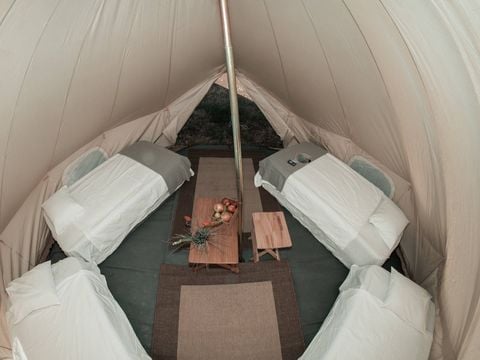 TENTE TOILE ET BOIS 2 personnes - Glamping