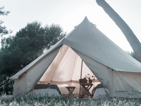 TENTE TOILE ET BOIS 2 personnes - Glamping