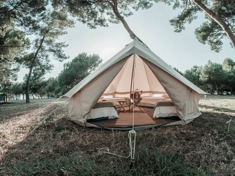 TENTE TOILE ET BOIS 2 personnes - Glamping