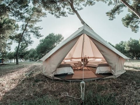 TENTE TOILE ET BOIS 2 personnes - Glamping