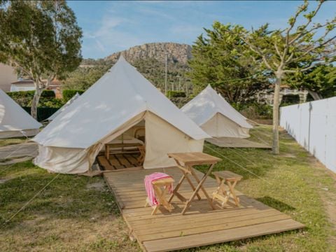 TENTE TOILE ET BOIS 2 personnes - Glamping