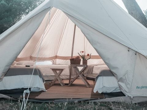 TENTE TOILE ET BOIS 2 personnes - Glamping