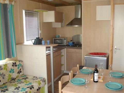 CHALET 4 people - COMFORT 30m² (2bed/4p) - covered terrace + TV