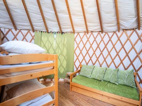 TENT 6 people - Medium Yurt 3 Rooms 4/6 persons Air conditioned