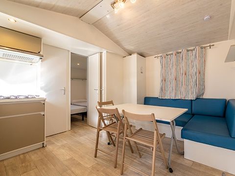 MOBILHOME 6 personnes - Mobil-home | Comfort | 3 Ch. | 6 Pers. | Terrasse surélevée | Clim.