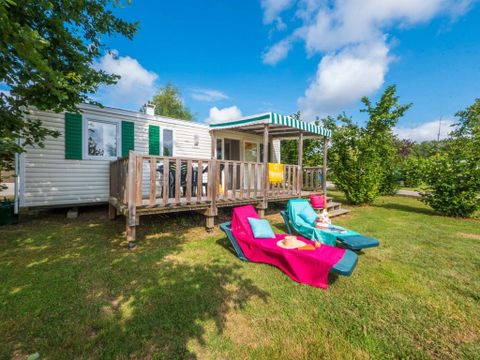 MOBILE HOME 6 people - Classic | 3 Bedrooms | 6 Pers. | Raised terrace