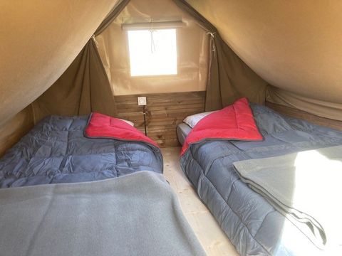 TENTE TOILE ET BOIS 2 personnes - Bivouac