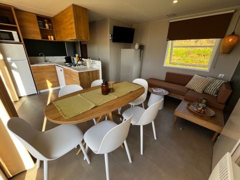 MOBILHOME 6 personnes - Mobil-Home Sunelia Luxe 40m² 3 chambres 2 salles de bain - Climatisé