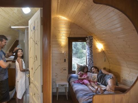 HÉBERGEMENT INSOLITE 5 personnes - Cabaña baño 