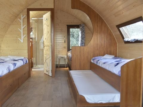 HÉBERGEMENT INSOLITE 5 personnes - Cabaña baño 