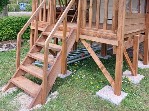 TENTE 2 personnes - Tente lodge Cyclo'Oh - Sans Sanitaires