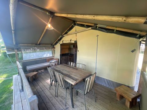 CANVAS AND WOOD TENT 5 people - Wooden lodge KENYA - 2 rooms