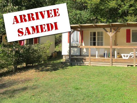 MOBILHOME 5 personnes - PRIVILEGE 2 chambres (Samedi au samedi)