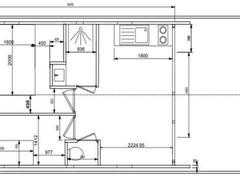 UNUSUAL ACCOMMODATION 4 people - Lodge Boat 2 cabins 2 to 4 persons