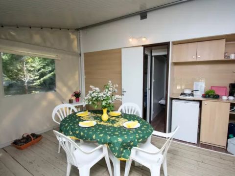 MOBILHOME 5 personnes - Cottage Capucine 3 Pièces 5 Personnes Sans Sanitaire