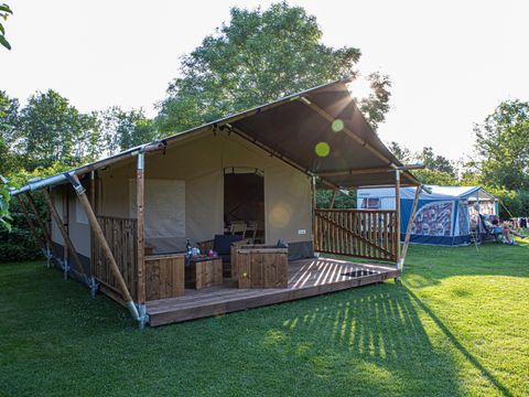 Vodatent Vakantiepark de Toffe Peer - Camping De Wolden - Image N°2