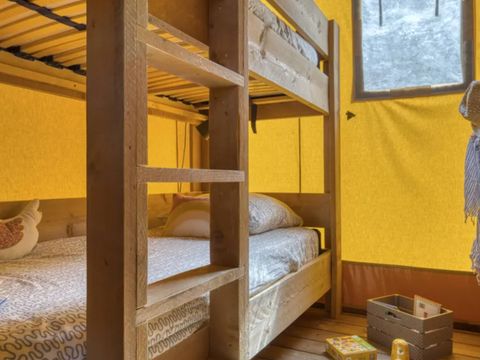 TENTE TOILE ET BOIS 4 personnes - Lodge - 2 chambres