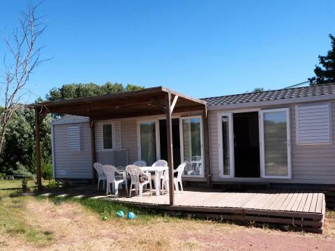 MOBILE HOME 8 people - Indiana 4 Rooms 6/8 People Air-conditioned + TV