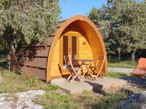 UNUSUAL ACCOMMODATION 2 people - Le POD: the 100% nature hut / with breakfast / 2 people included / private spa optional